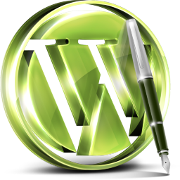 Green Wordpress Icon 256x256 png